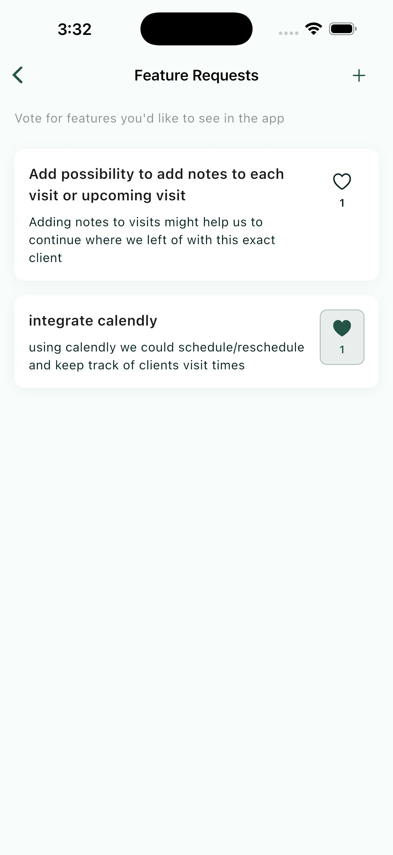 Your Voice Matters feature screenshot